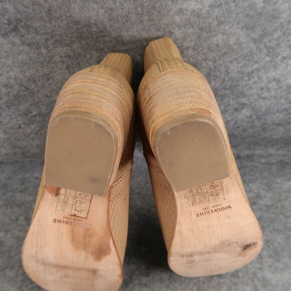 Wolverine Shoes Womens 7.5 Bootie Fashion Classic Textured Leather Brown Artisan - Picture 12 of 16